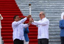 Presidente Abinader oficializa el inicio de la ruta de la antorcha hacia los XXV Juegos Centroamericanos y del Caribe Santo Domingo 2026